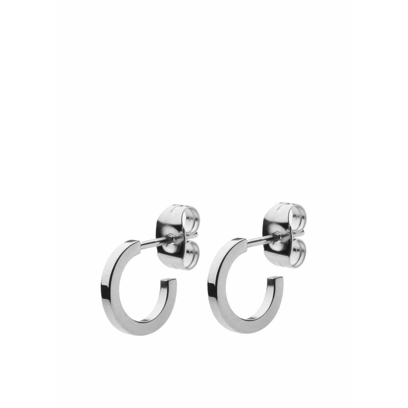 [product_category]-Skultuna Sb Earrings Polished Steel, ø1,3 Cm-Skultuna-7340037820909-1917-M-SKU-2