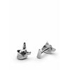 Skultuna The Nordic Wildlife Cufflink Wolf, Polished Steel