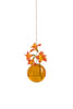 Studio About Hanging Flower Bubble Vase Medium, Amber