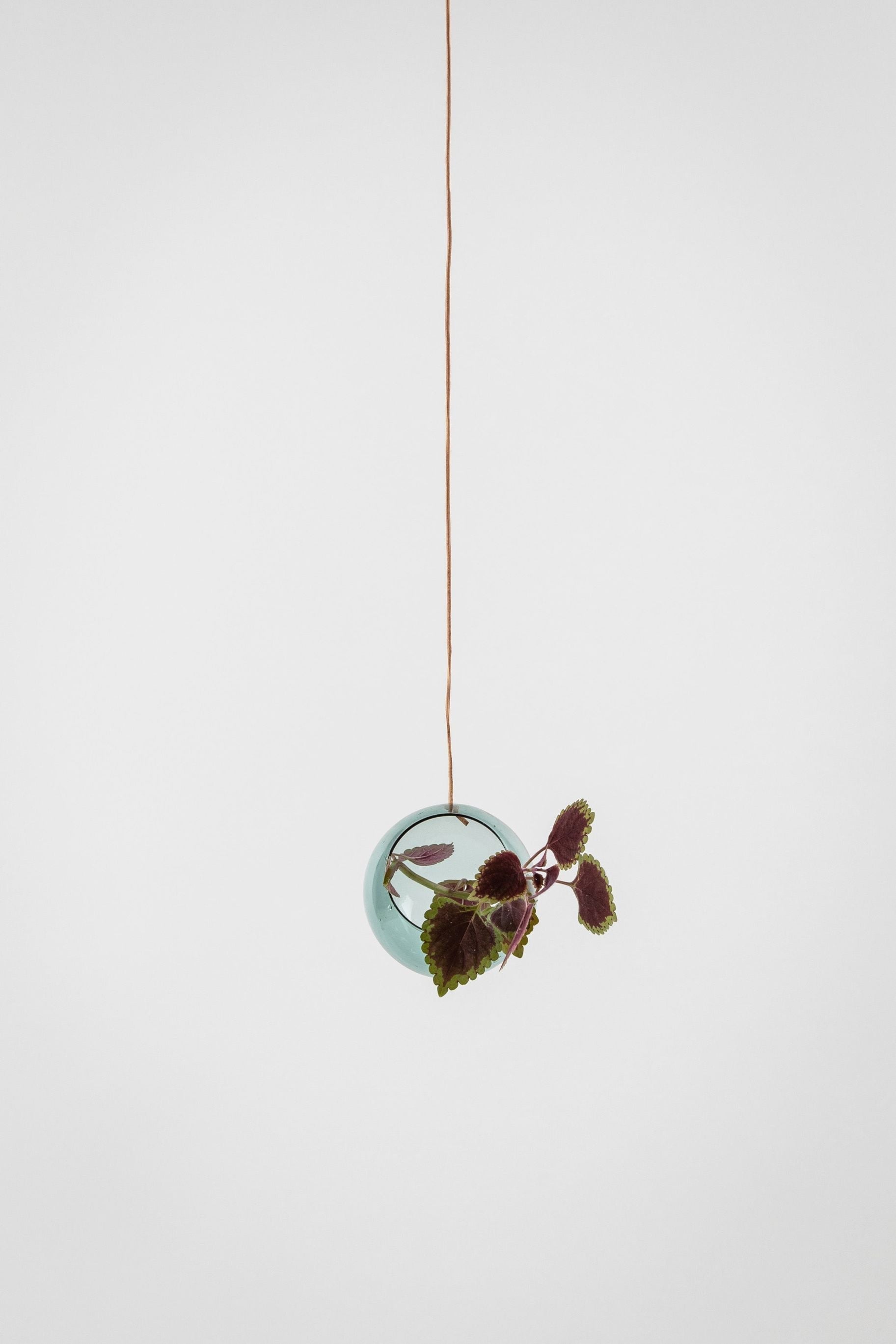 [product_category]-Studio About Hanging Plant Bubble Vase Small, Cyan-Studio About-5714356001011-8055C-STU-3