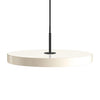 Umage Asteria Led Pendant, Black Metal/Pearl White