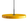 Umage Asteria Led Pendant, Black Metal/Saffron Yellow