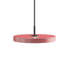  Asteria Mini Led Pendant Black Metal/Nuance Rose