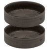 Villa Collection Bowl 450ml Set Of 2, Black Metallic