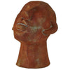 Villa Collection Figure Head 16x18 Cm, Brown