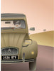 Vissevasse 2 Cv Citroen Poster, 15 X21 Cm