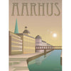  Aarhus River Poster 30 X40 Cm