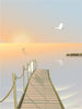  Bathing Bridge Poster 50x70 Cm