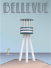  Bellevue Lifeguard Tower Poster 15 X21 Cm