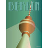  Berlin Tv Tower Poster 70 X100 Cm