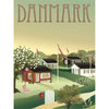 Vissevasse Denmark Allotment Poster 50x70cm