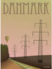  Denmark Mast Poster 15 X21 Cm