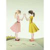  Hand Clapping Girl Poster 30 X40 Cm