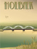  Holbæk Munkholm Bridge Poster 30x40 Cm