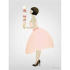  Ice Cream Lady Poster 50 X70 Cm