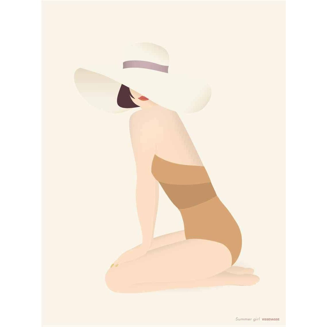 [product_category]-Vissevasse Summer Girl Poster, 50 X70 Cm-Vissevasse-5713138903239-F-2019-032-L-VIS-1