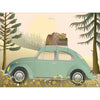  Vw Beetle Green Poster 30 X40 Cm