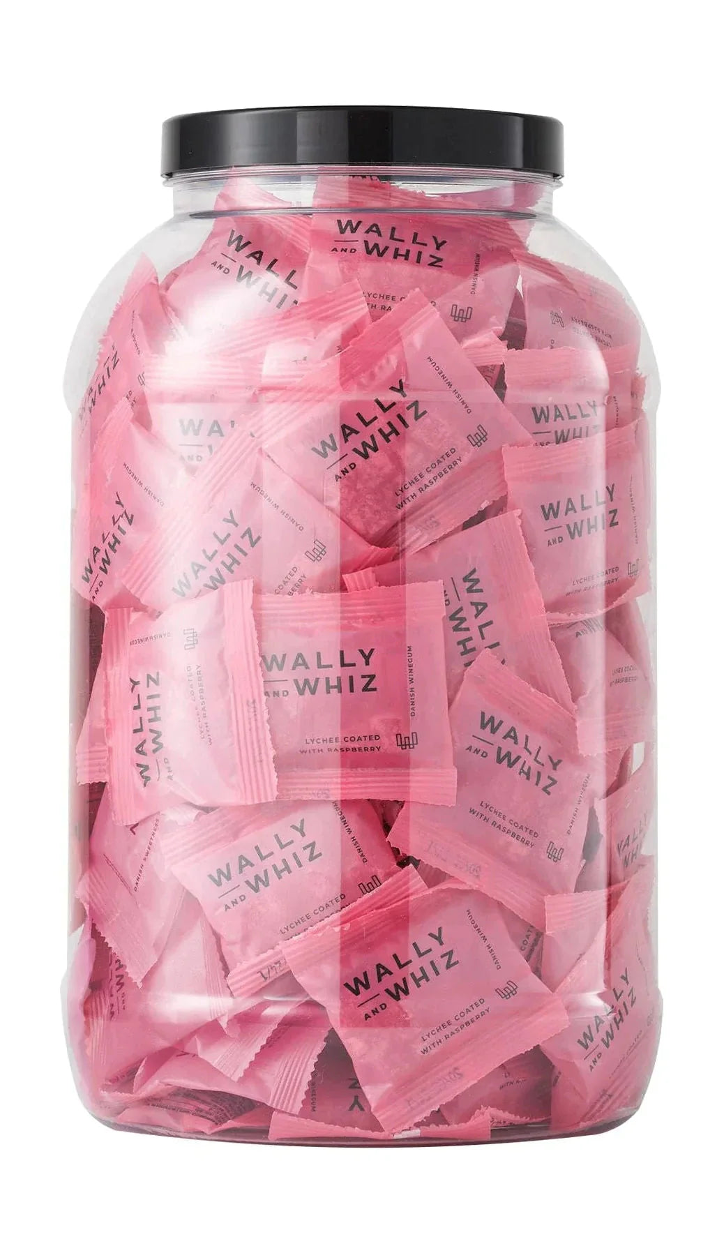 [product_category]-Wally And Whiz Wine Gum Jar With 125 Flowpacks, Lychee With Raspberry-Wally and Whiz-f038301807-WAL-4