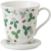 Wedgwood Wild Strawberry Mug With Lid