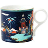 Wedgwood Wonderlust Blue Pagoda Mug 0,3 L Gift Box, Blue