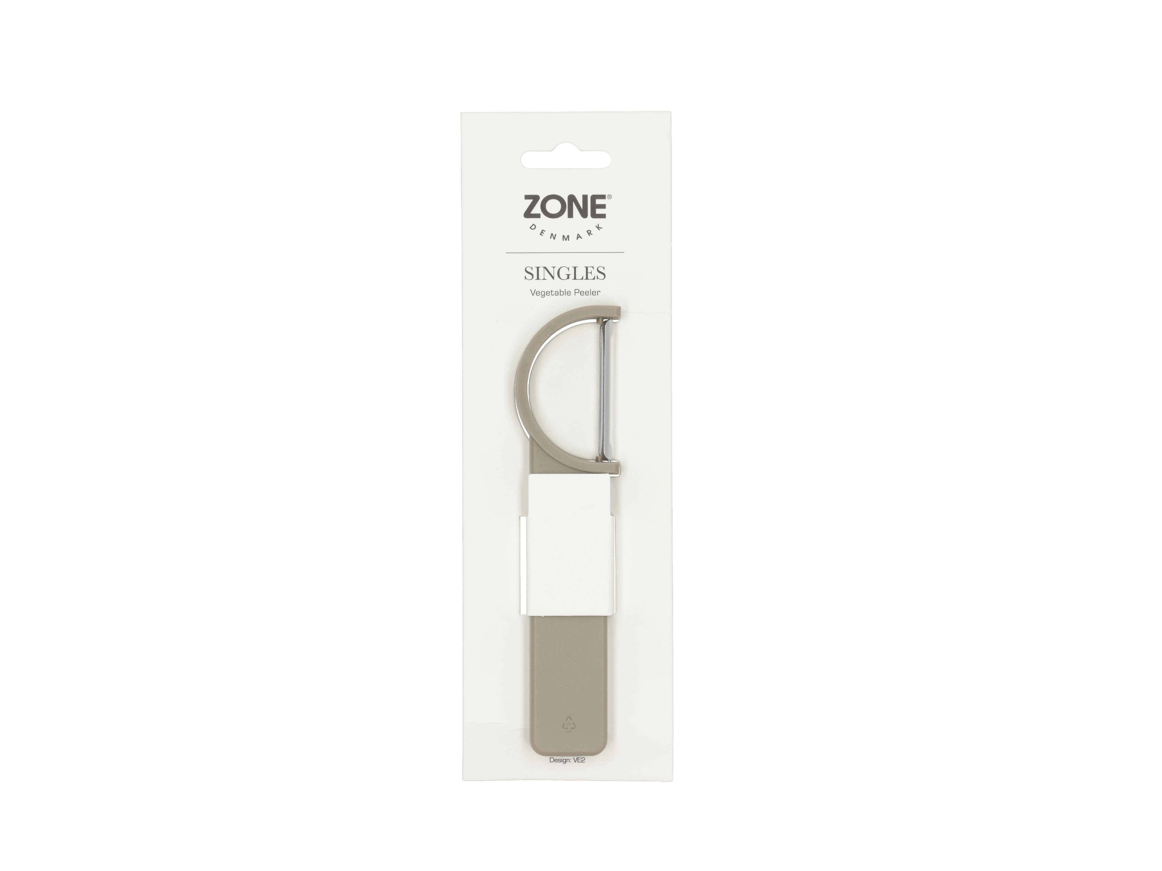 [product_category]-Zone Denmark Singles Vegetable Peeler 16x3,2 Cm, Soft Taupe-Zone Denmark-5722000296201-29620-ZON-2