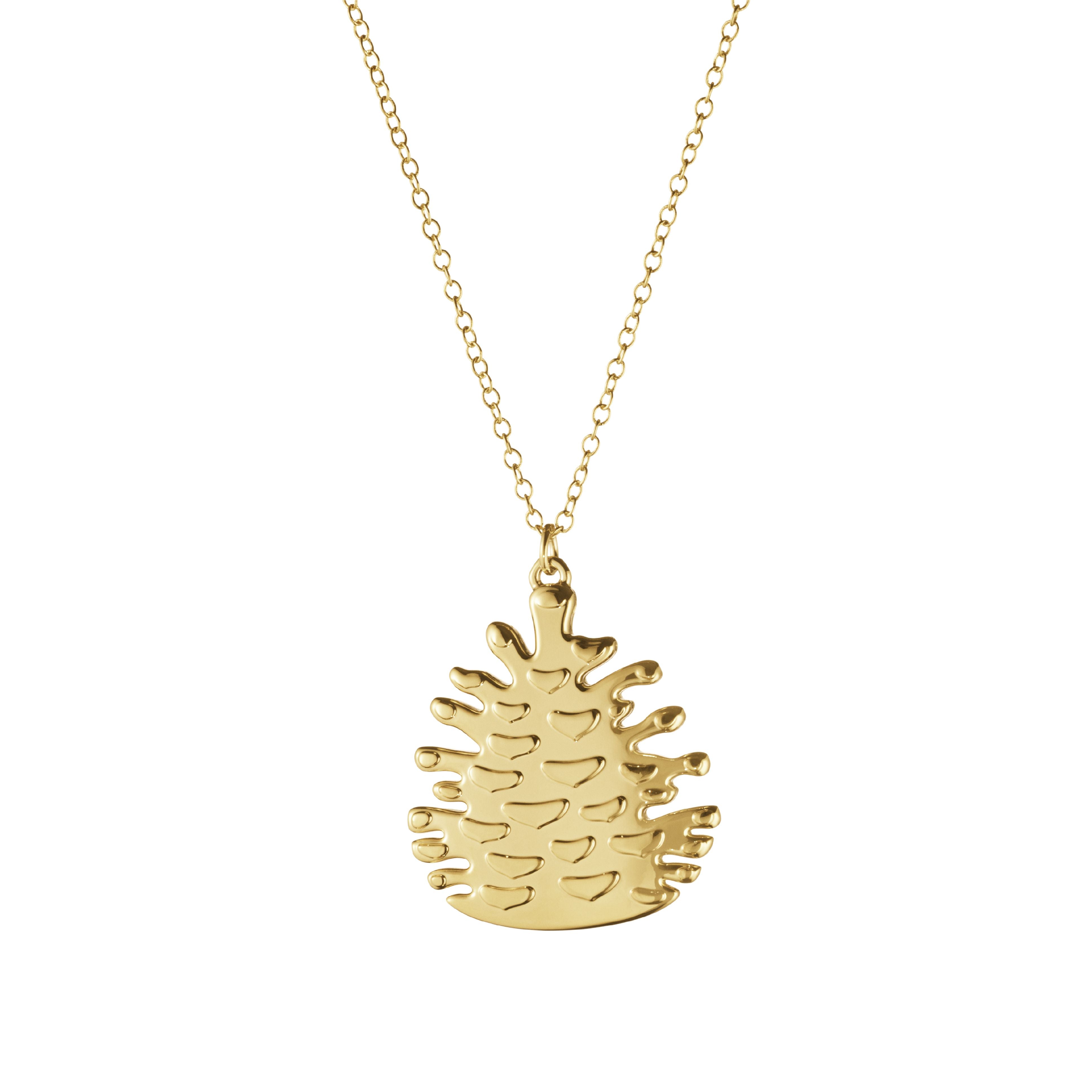Georg Jensen 2023 Kerst ornament Pine Cone, Gold Pated