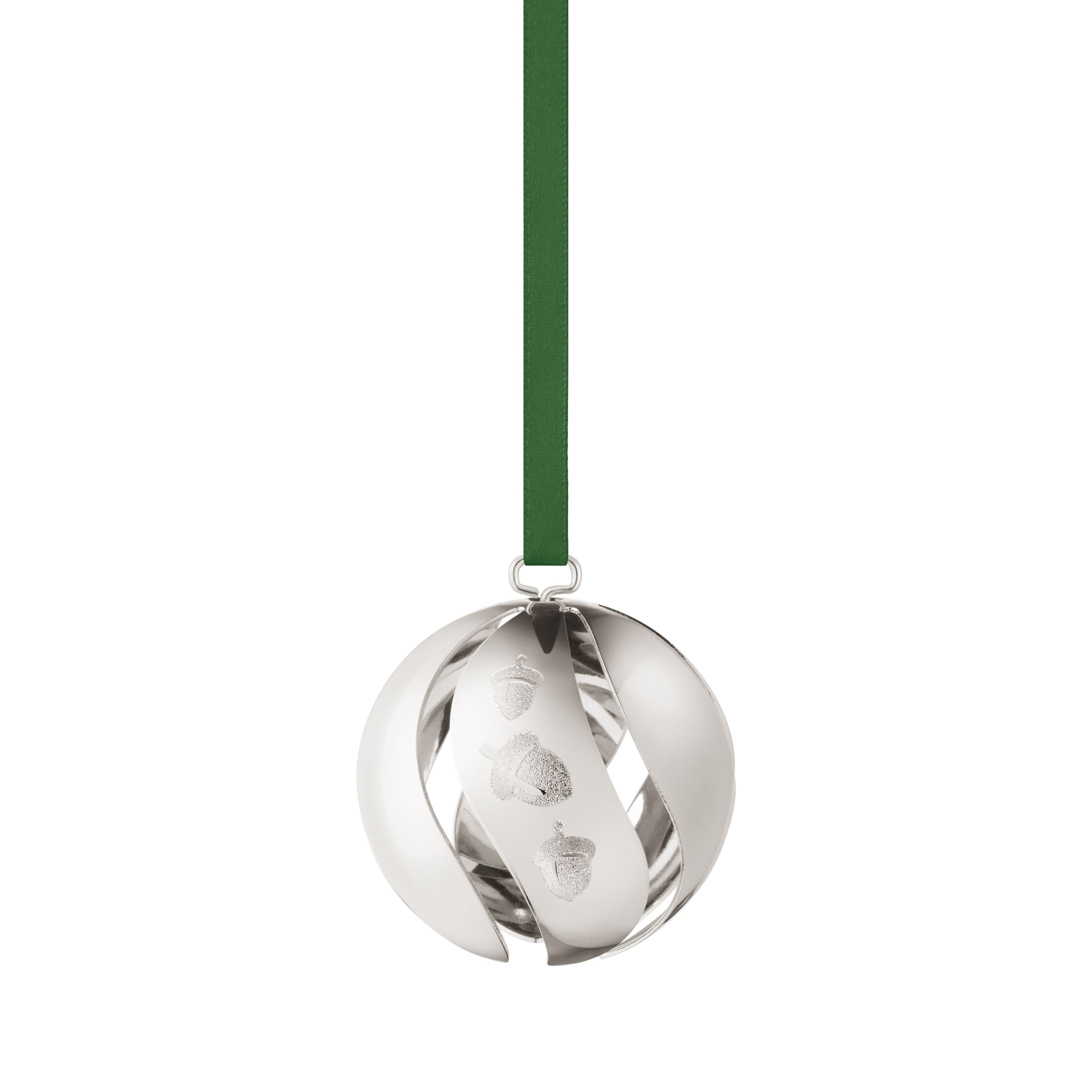 Georg Jensen 2023 Kerst ornament Ball, Palladium PLATED