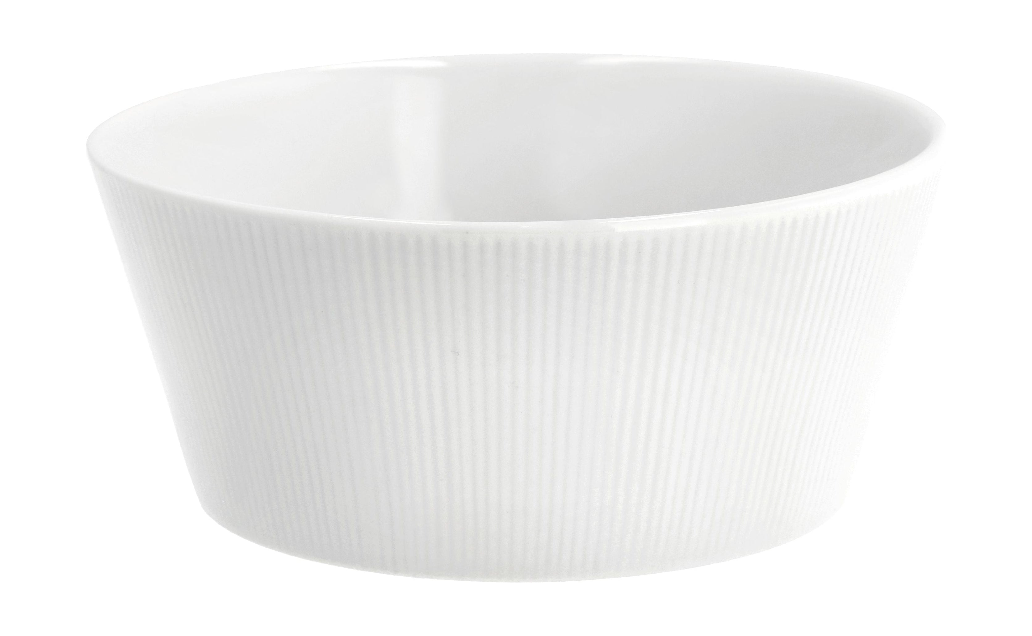 Pillivuyt Eventail Bowl Ø15 cm 0,5 Liter, weiß