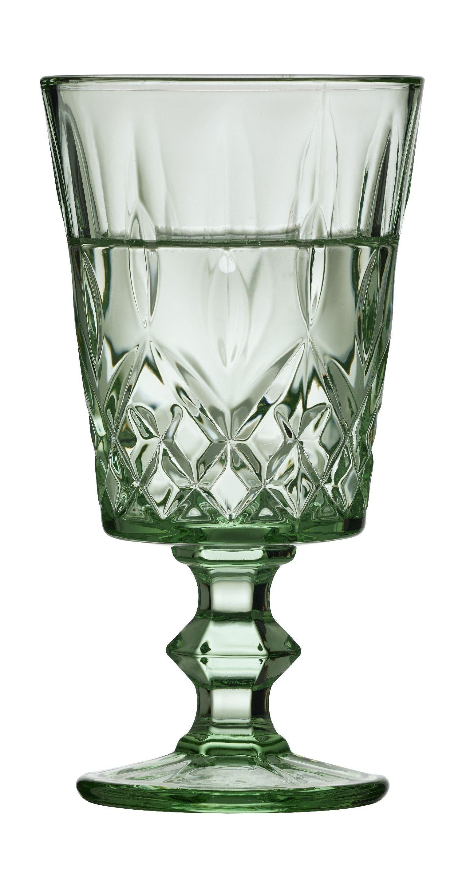 Lyngby Glas Sorrento Wine Glass 29 CL 4 PCS., Groen