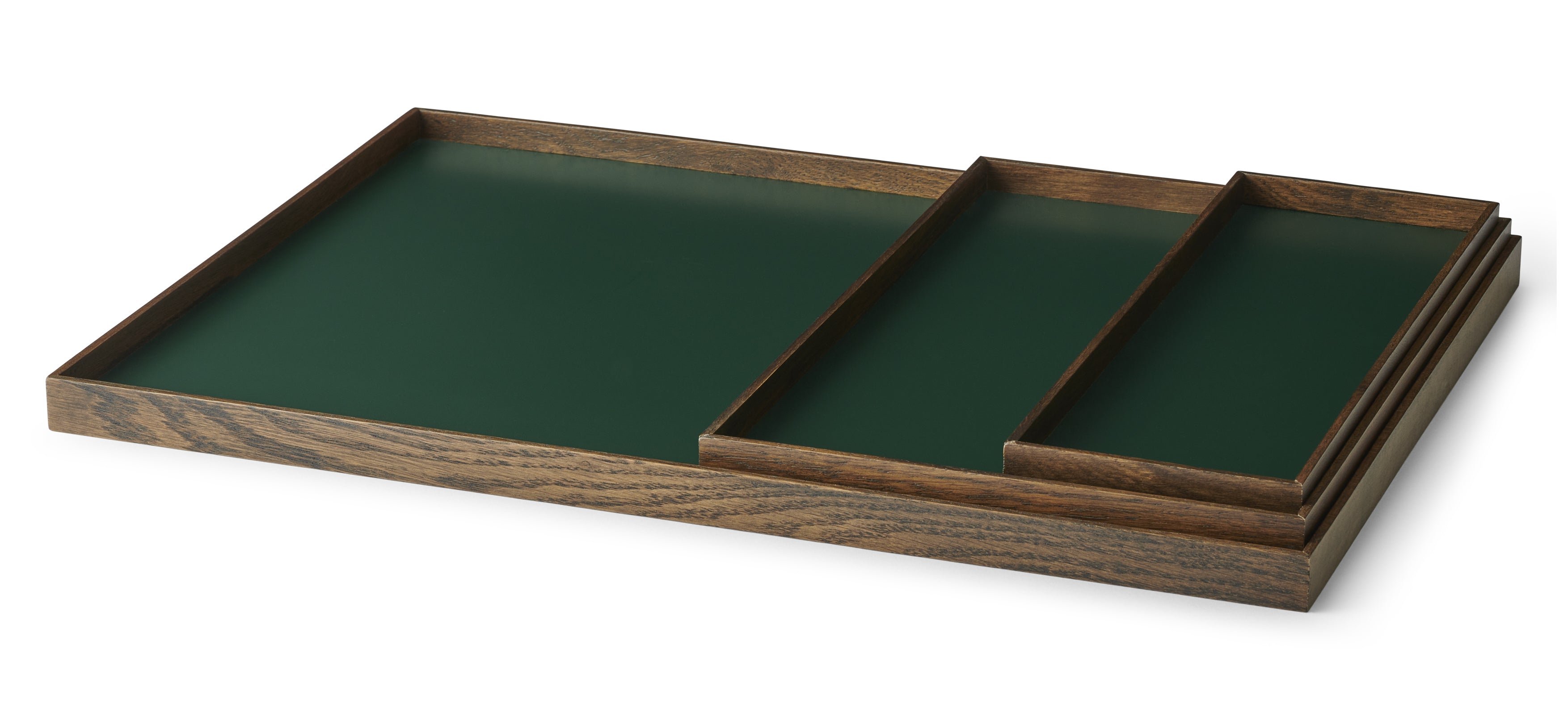 Gejst Frame Tray Smoked Oak/Green, Small