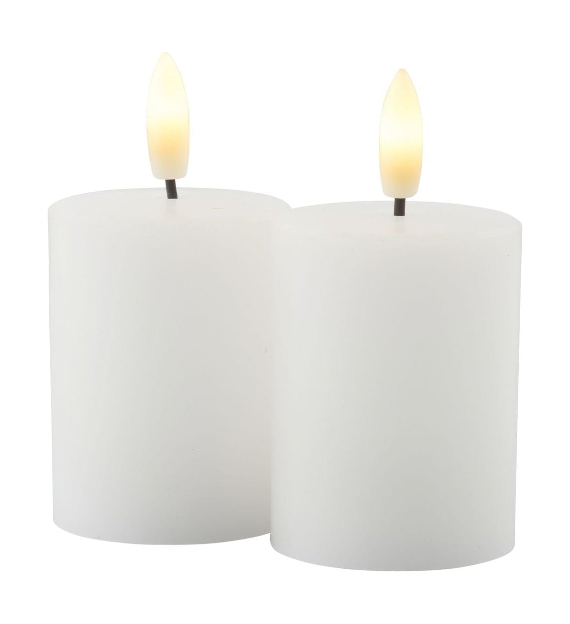 Sirius Sille Outdoor LED Candle Mini White 2 Pcs., Ø5x H6,5 cm