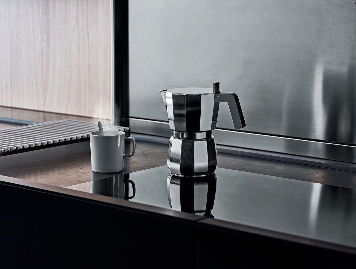 Alessi Moka -Espresso -Kaffeemaschine, 6 Tassen