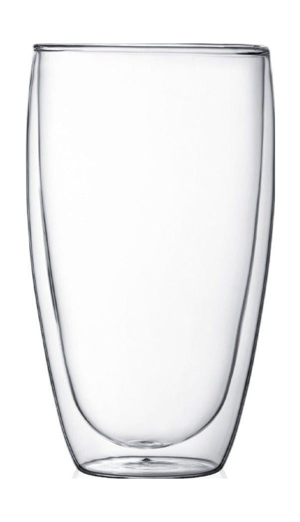 Bodum Pavina Glass Double Walled 0.45 L, 2 Pcs.