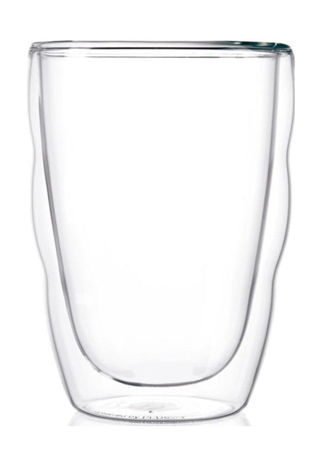 Bodum Pilatus Glas Doppelwandig Transparent 0,35 L, 2 Stk.