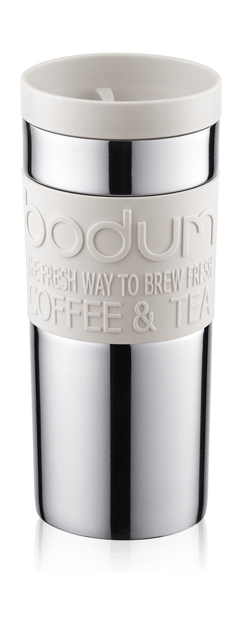 Bodum Travel Mug Double Walled Cream, 0.35 L
