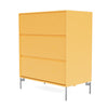 Montana Carry Dresser mit Beinen, Akazie/Matt Chrom