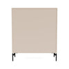 Montana Cover Cabinet With Legs, Clay/Black