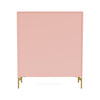 Montana Cover Cabinet With Legs, Ruby/Brass