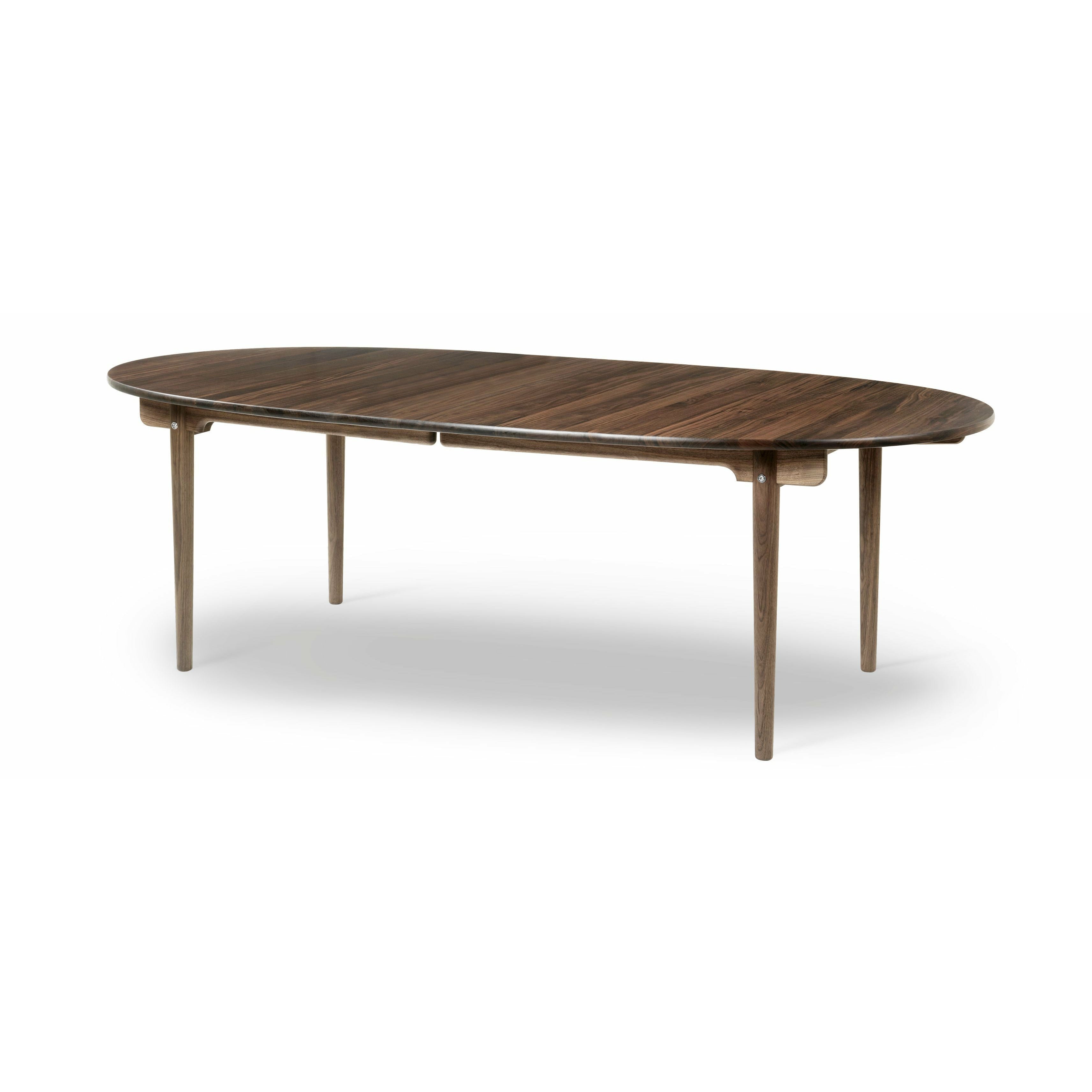Carl Hansen Ch339 Dining Table Designed For 4 Pull Out Plates, Walnut Oiled