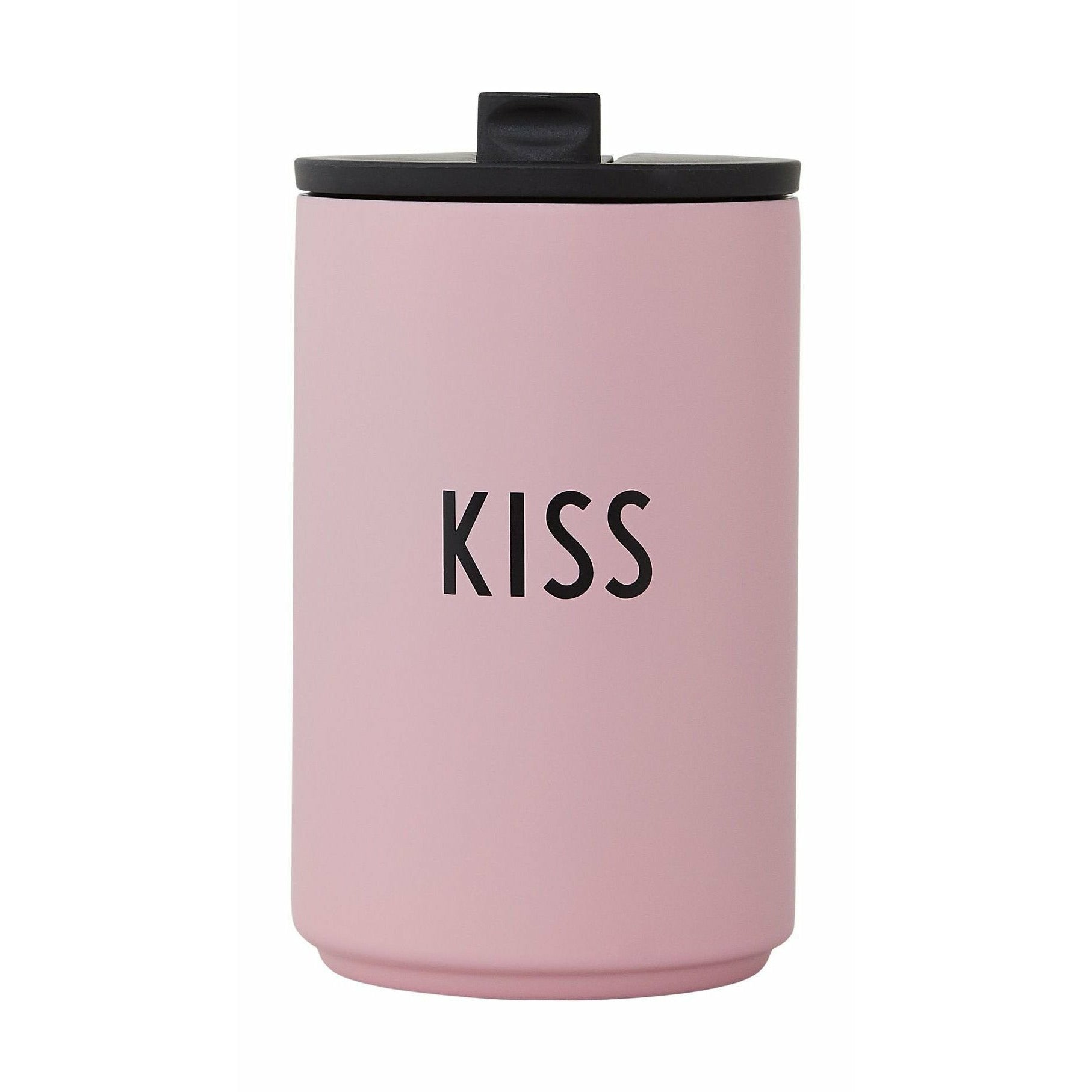 Design Letters Isolierbecher Kiss, Rosa