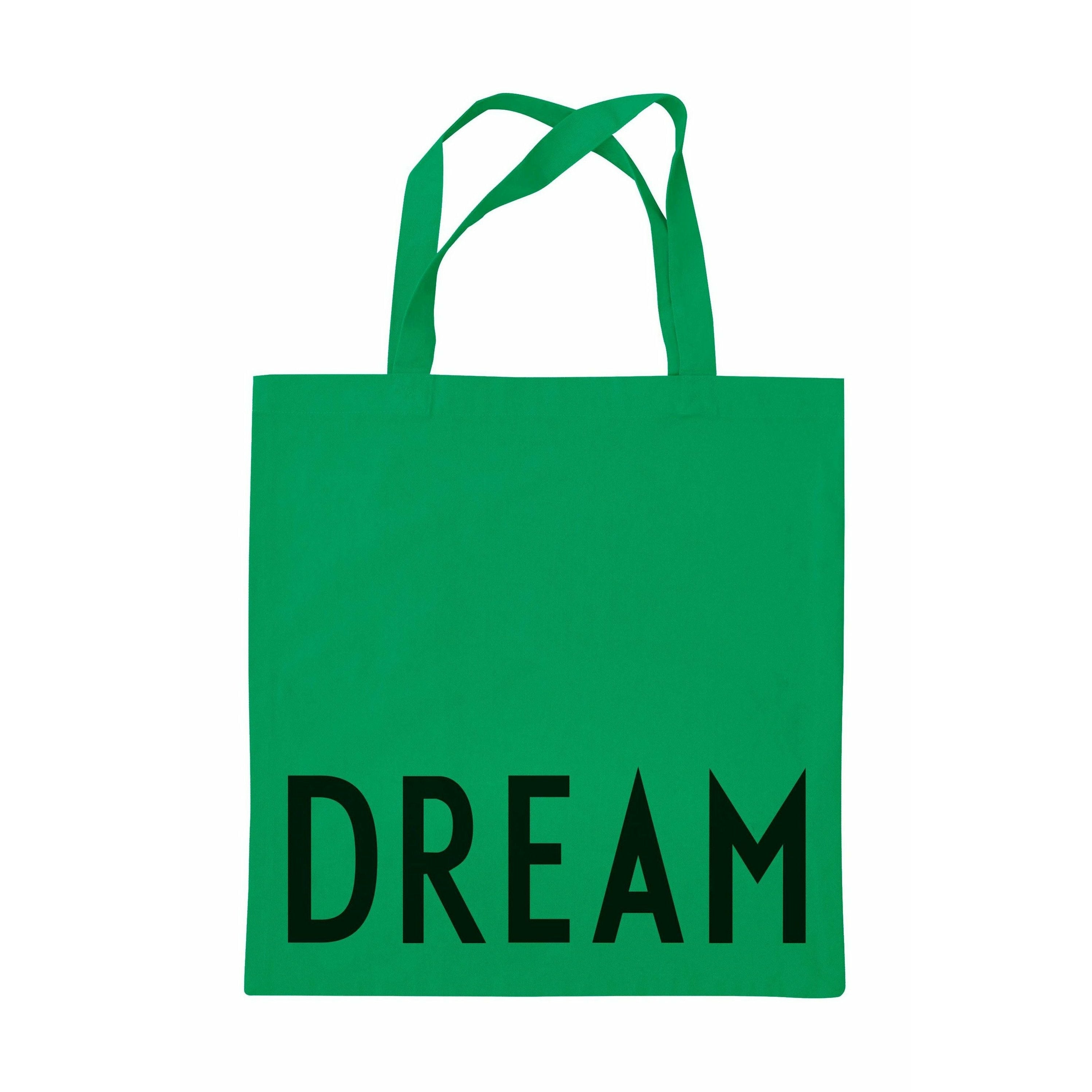 Design Letters Favorite Carrying Behind Dream, Green