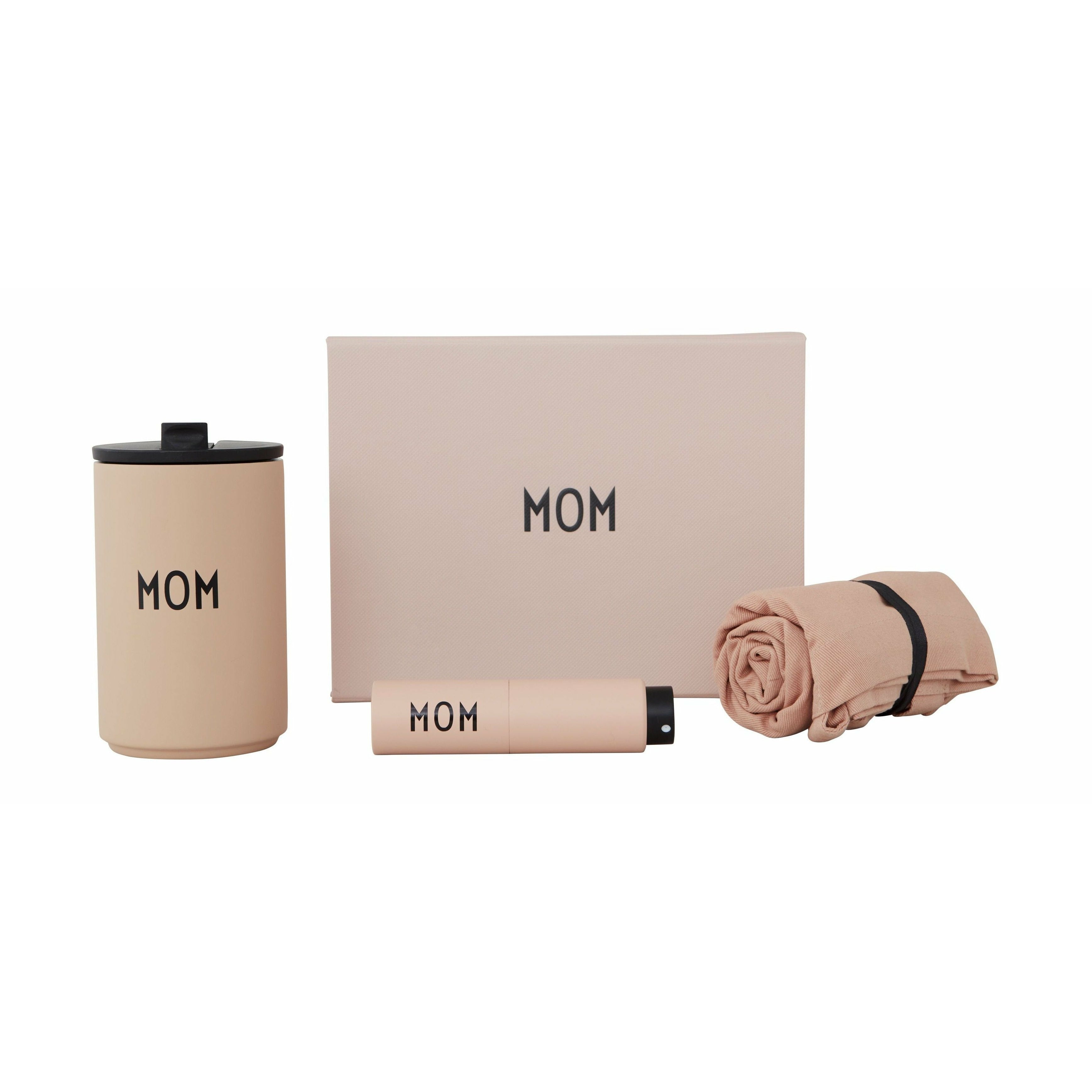 Design Letters Mom & Dad Gift Box, Mother, Nude