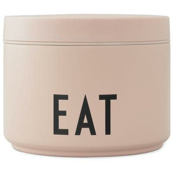 Design Letters Thermos Lunchbox klein, nackt