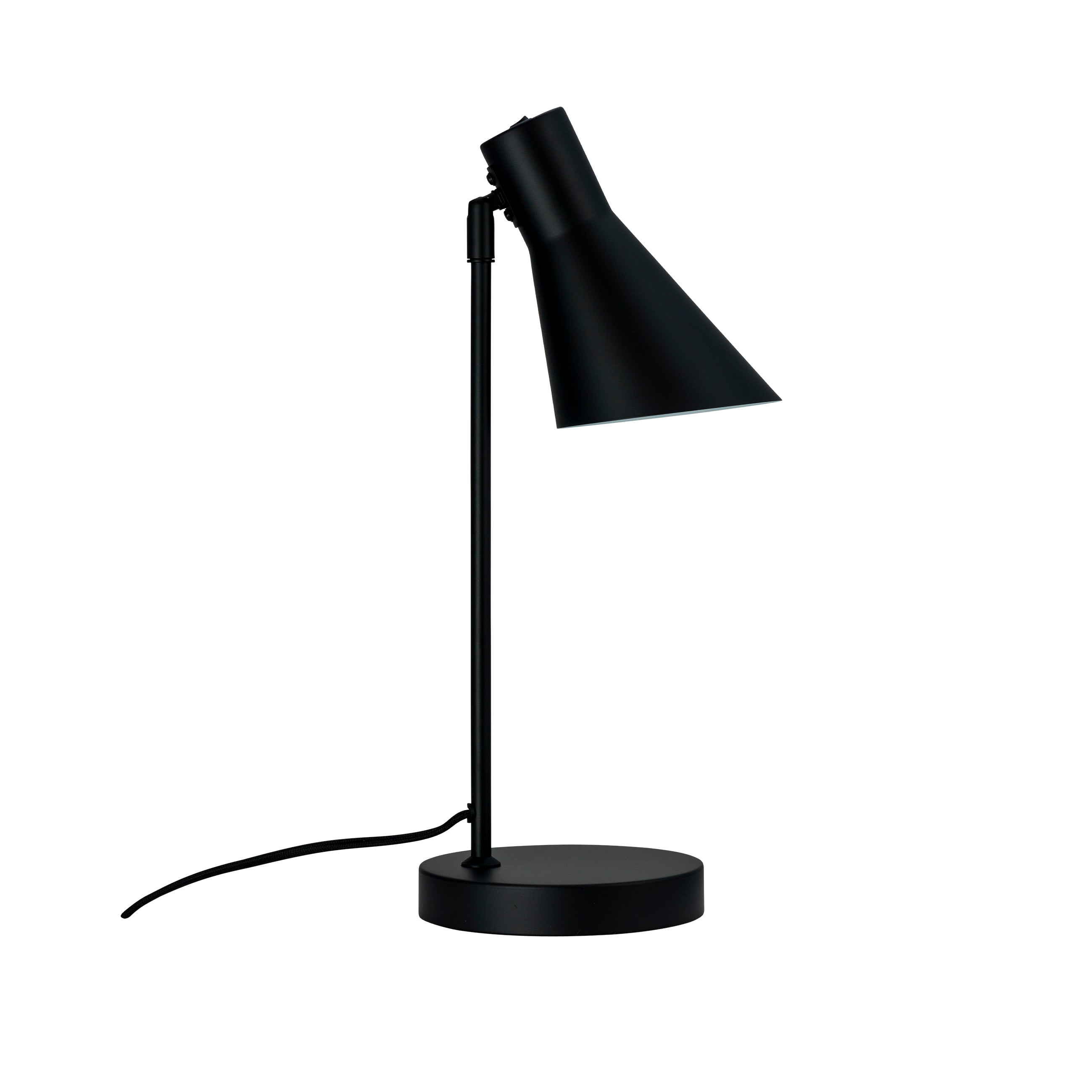 Dyberg Larsen DL12 tafellamp, mat zwart