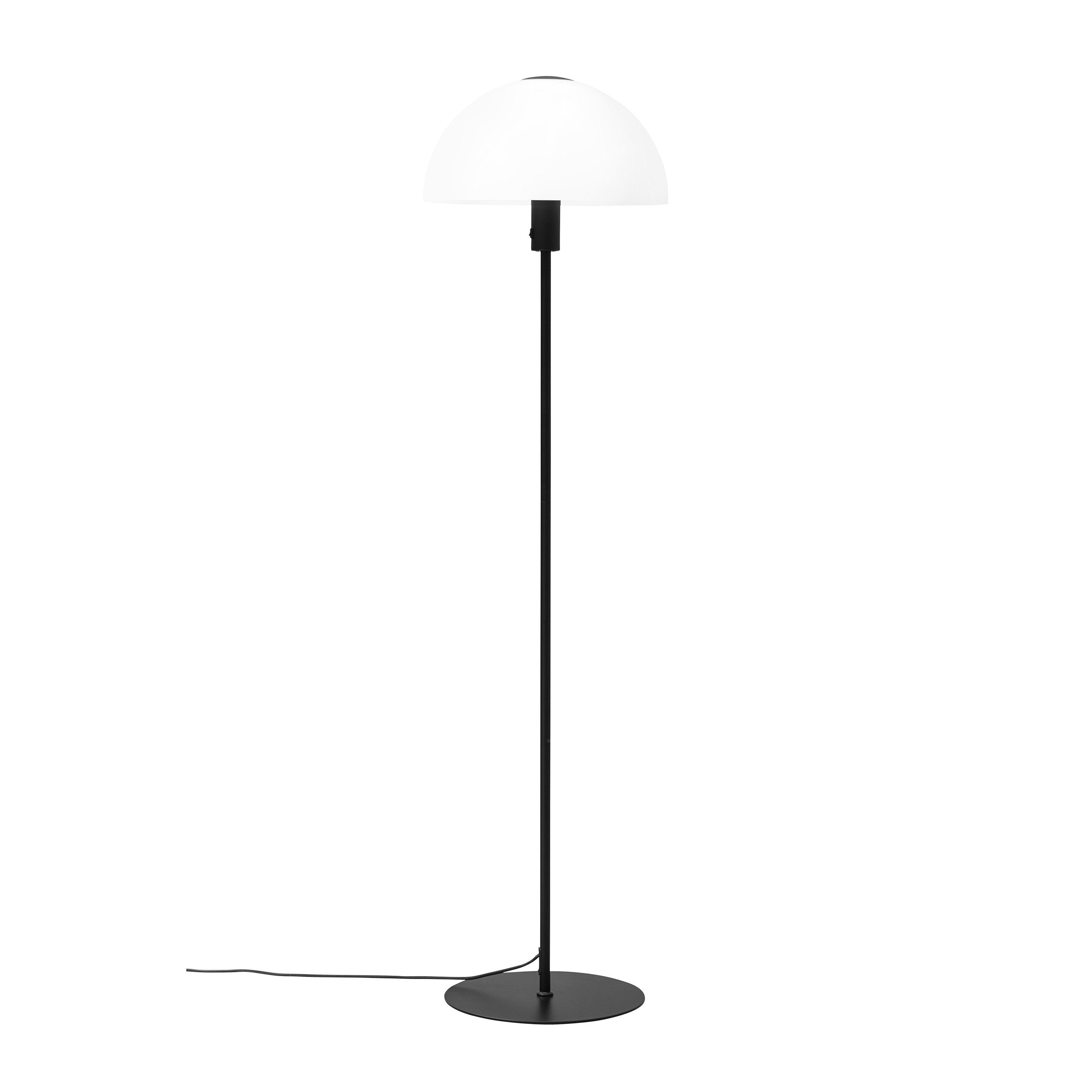 Dyberg Larsen Jazz Floor Lamp, Opal/Black