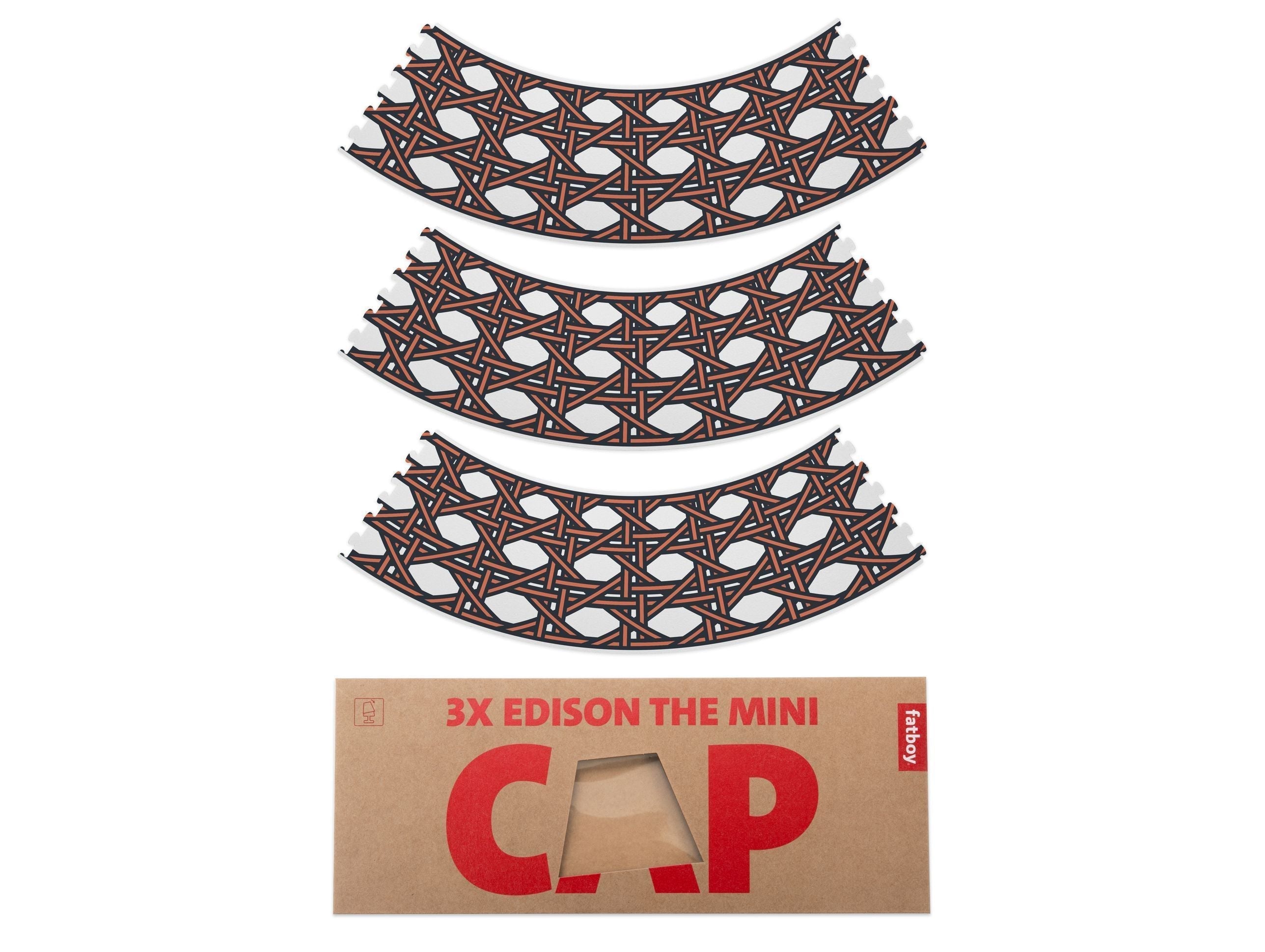 Fatboy Edison the Mini Cappie Lampshades Set van 3 Mikado, Pump Cinema Range