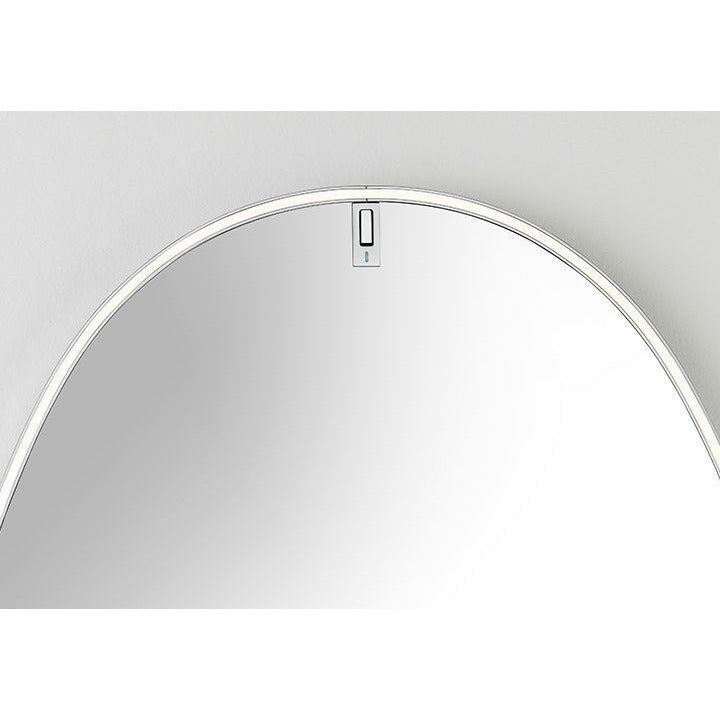 FLOS La Plus Belle Mirror met geïntegreerde verlichting, aluminium