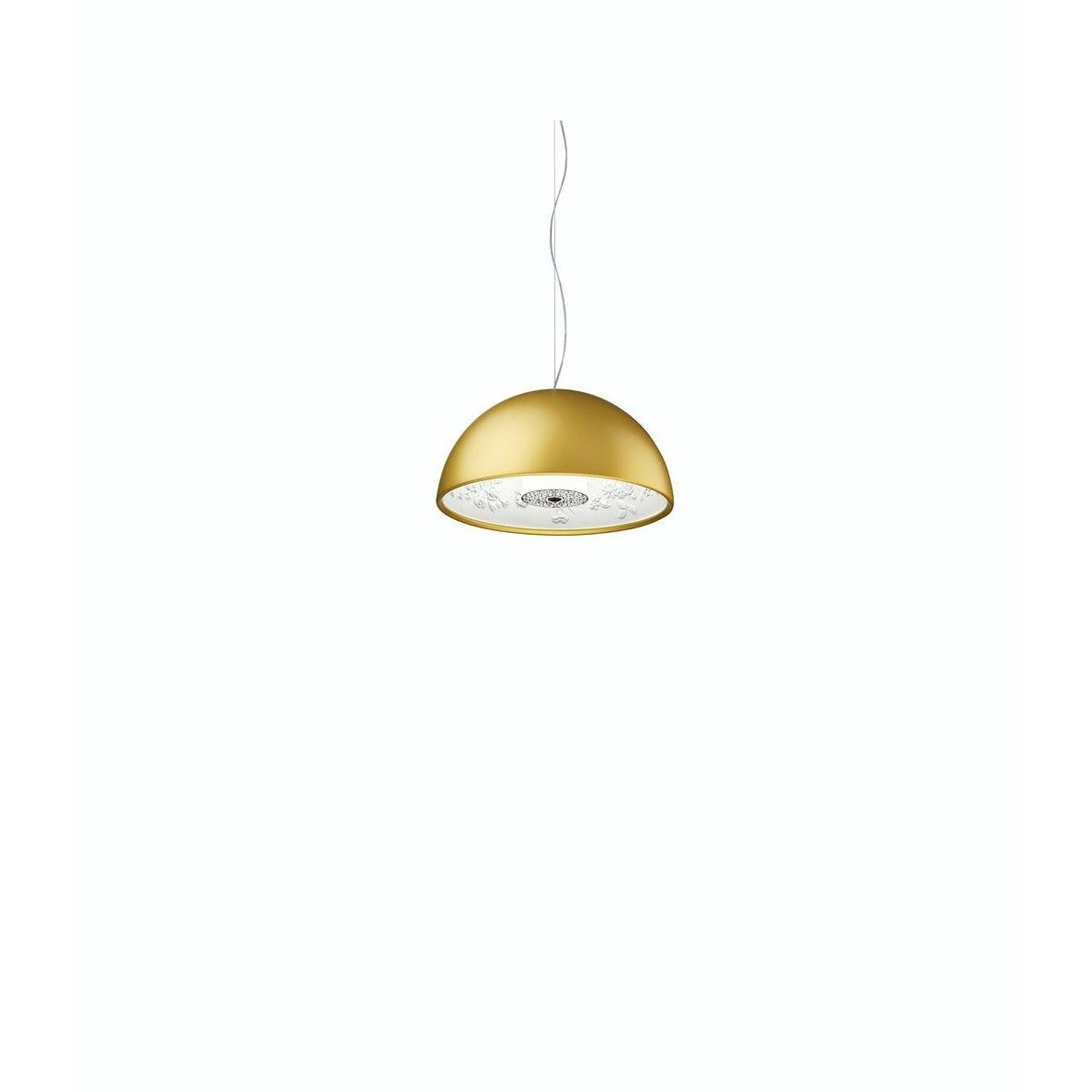 FLOS Skygarden kleine hanglamp, gouden mat