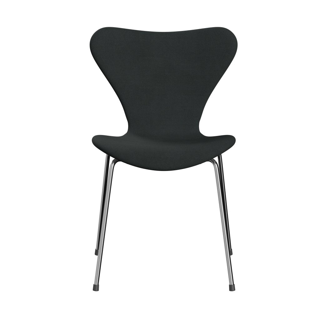 Fritz Hansen 3107 stoel Volledige bekleding, Chrome/SteelCut Charcoal