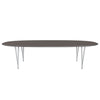 Fritz Hansen Superellipse Dining Table Silvergrey/Grey Fenix Laminates, 300x130 Cm